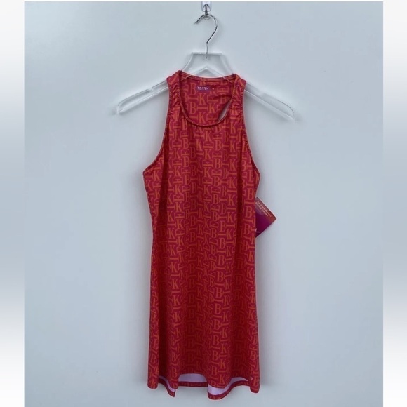 NWT Terry Bicycles Logo Racer Back Athletic Dress Womens Size Medium (608) - Picture 1 of 7